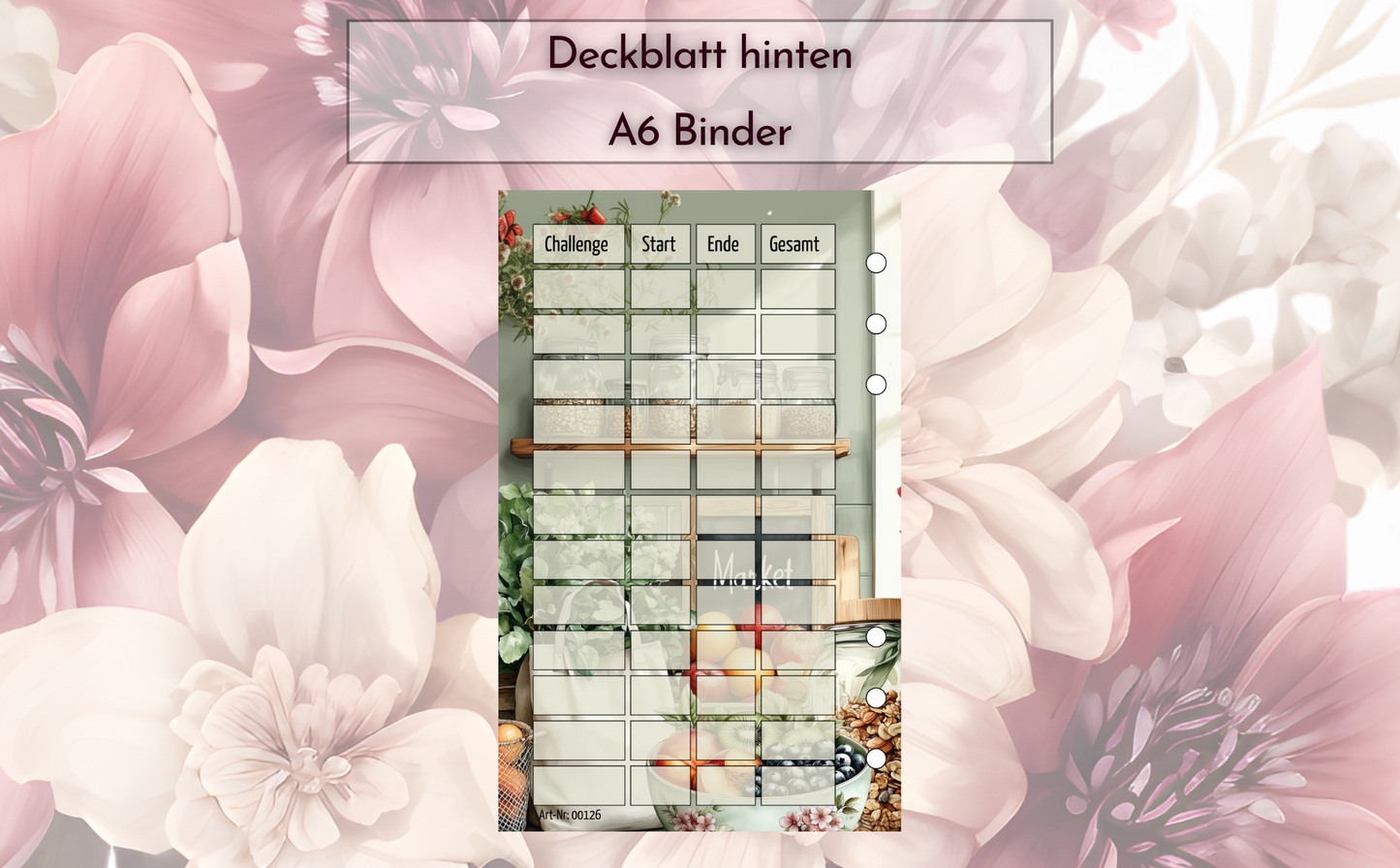 Deckblatt Vorräte