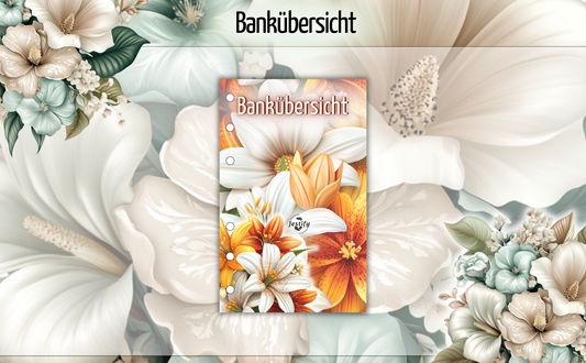 Bankübersicht Orange Flower