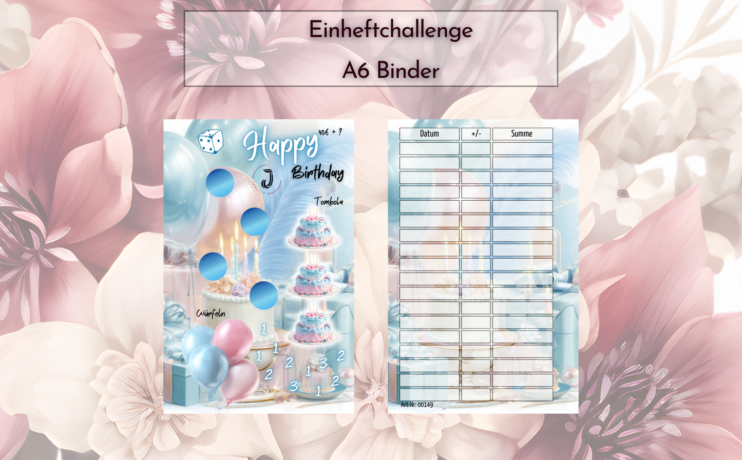 Happy Birthday Einheft