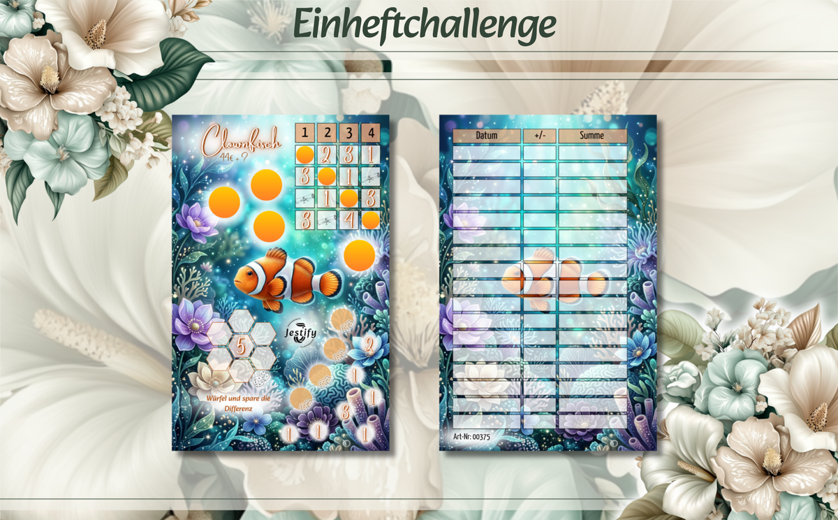 Einheft Clownfisch