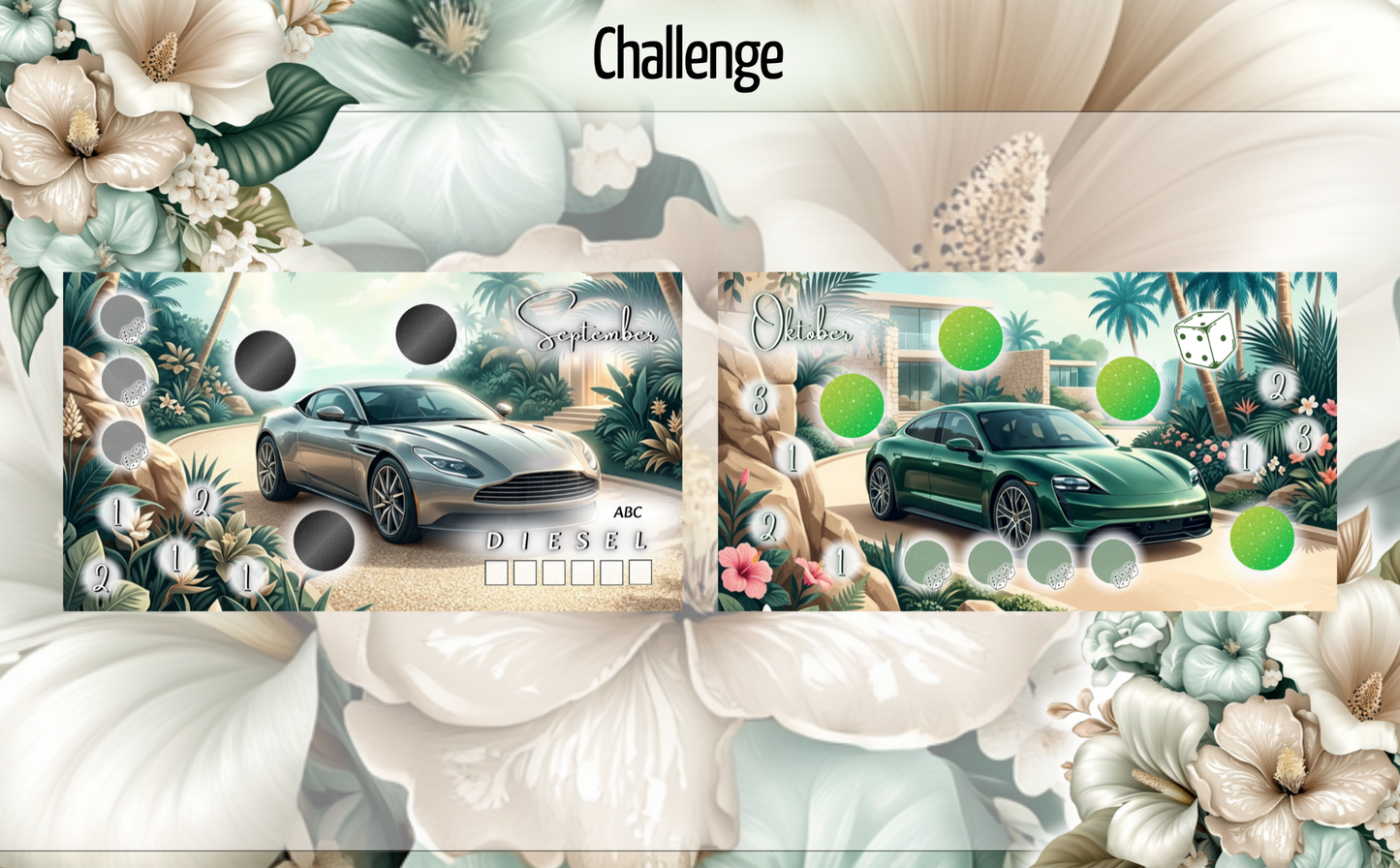 Auto Jahreschallenge