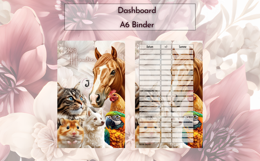 Dashboard Haustiere