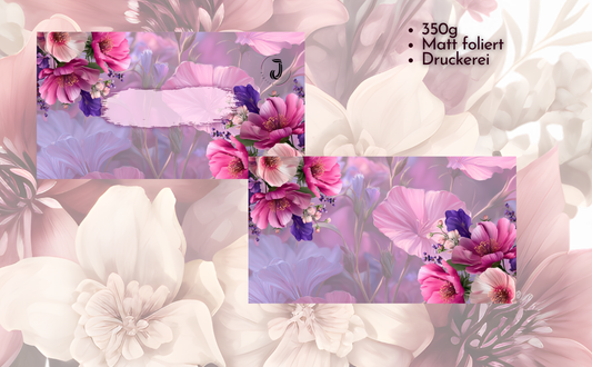 Dashboard Lila Blumen