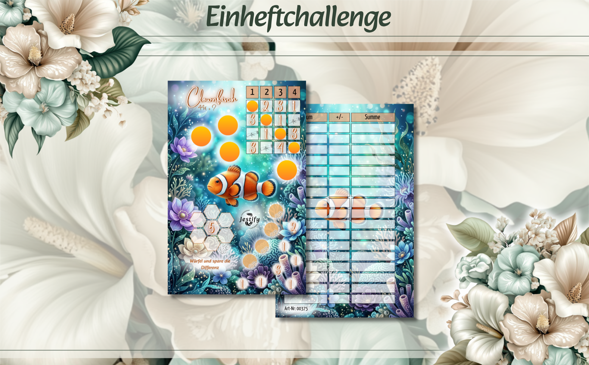 Einheft Clownfisch