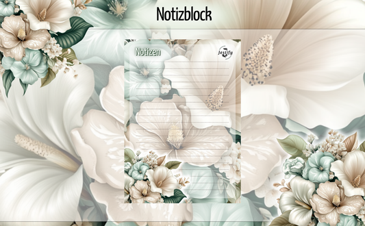 Notizblock Soft Bloom