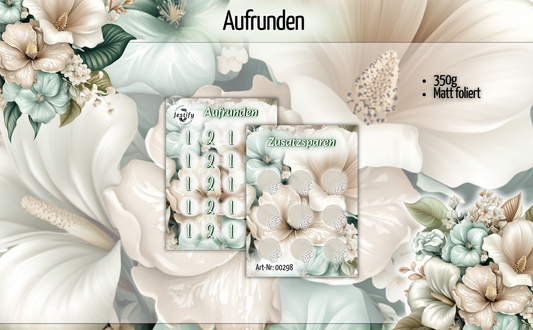 Aufrunden Kärtchen
