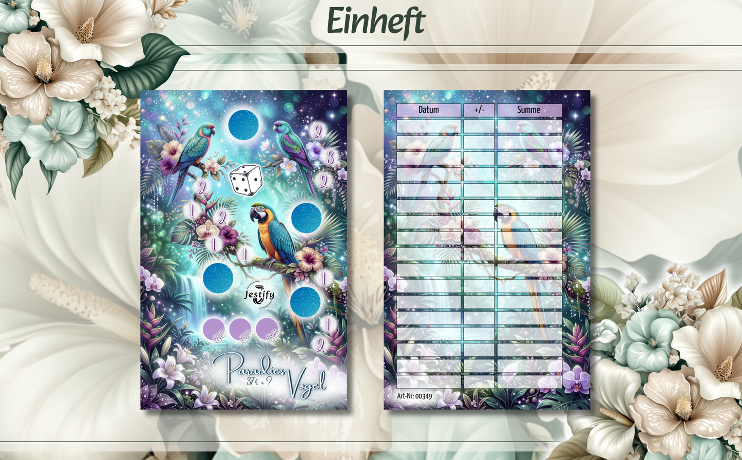 Einheft Paradies Vogel