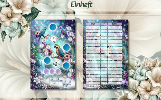 Einheft Paradies Vogel