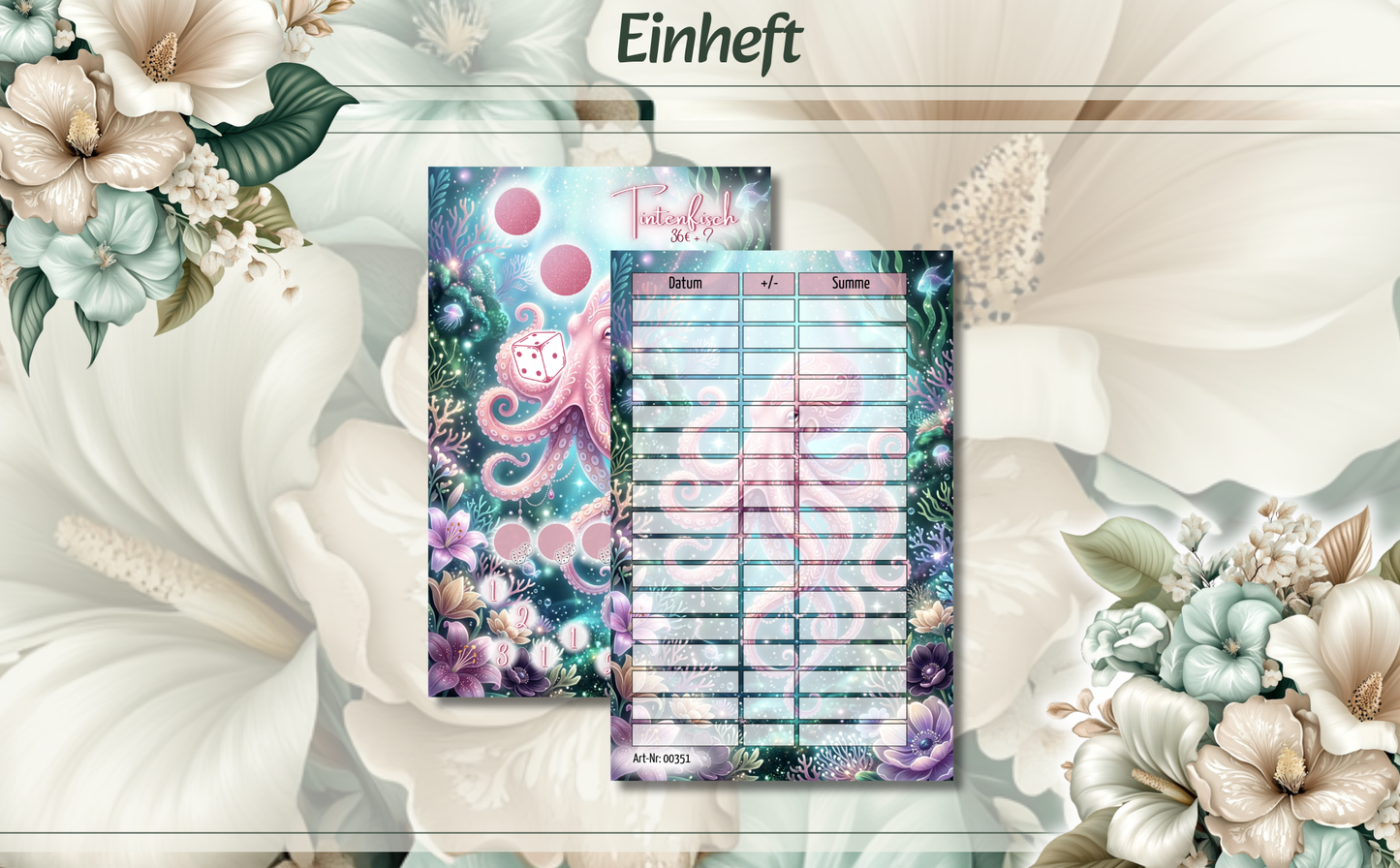 Einheft Tintenfisch