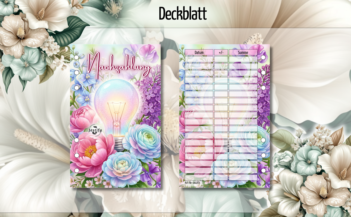 Deckblatt Nachzahlung