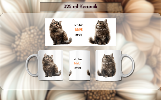 Tasse ich bin immer artig