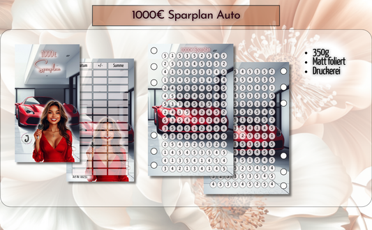1000€ Sparplan Auto